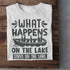 What Happens On The Lake Tee