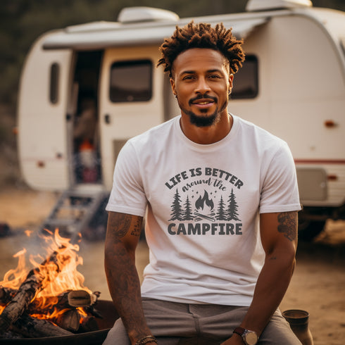 Life Is Better Around The Campfire T-Shirt