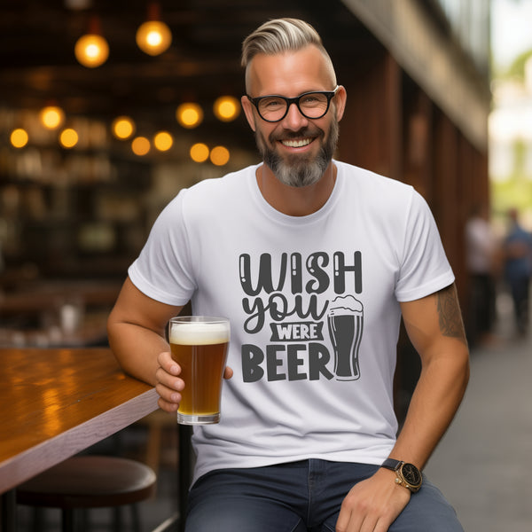This hilarious beer tee is guaranteed to turn heads and spark laughs wherever you go. With its pun-tastic slogan and stylish design, you'll be the life of the party at every gathering.