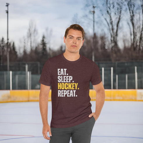 Eat. Sleep. Hockey. Repeat T-Shirt