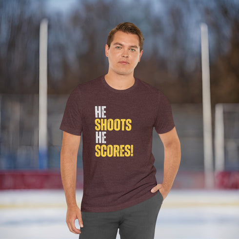 He Shoots He Scores T-Shirt