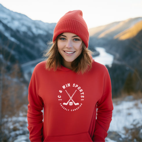 This hoodie features a striking hockey stick graphic that showcases your love for the sport in a trendy way. Crafted with high-quality materials, it ensures durability and coziness for those chilly game nights or casual outings.