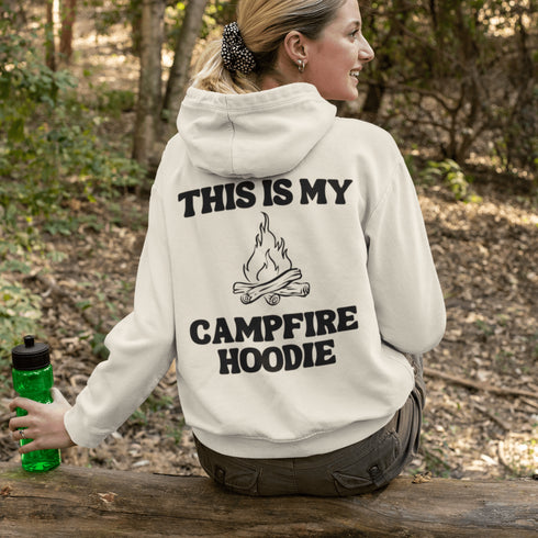 Introducing our gender-neutral "This Is My Campfire Hoodie"!