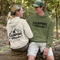 Introducing our gender-neutral hoodie, perfect for outdoor enthusiasts and camping lovers! Featuring a fun camping graphic on the back and the phrase "Camping Mode" on the front, this hoodie is both stylish and comfortable.