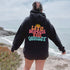 Introducing our Let's Watch the Sunset beach hoodie, the perfect companion for those laid-back evenings by the shore.