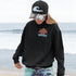 Introducing our Let's Watch the Sunset beach hoodie, the perfect companion for those laid-back evenings by the shore.