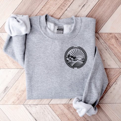 C & Win Sports Prairie Harvest Sweatshirt-Manitoba - C & Win Sports