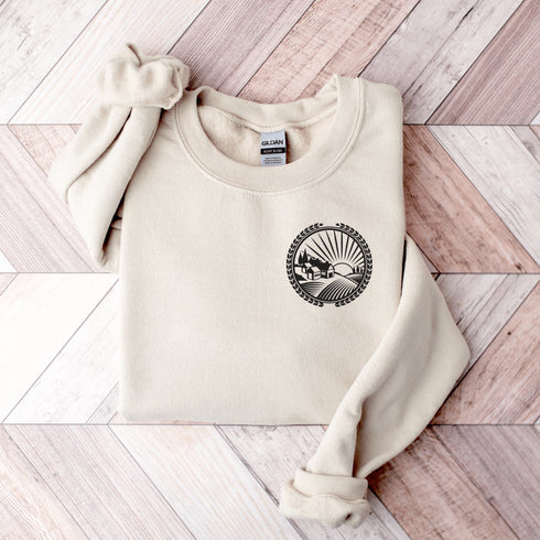 C & Win Sports Prairie Harvest Sweatshirt-Manitoba - C & Win Sports