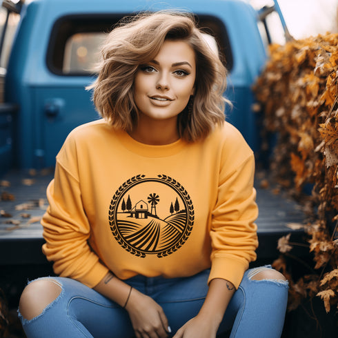C & Win Sports Prairie Harvest Sweatshirt - C & Win Sports