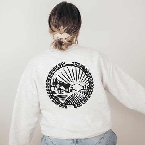 C & Win Sports Prairie Harvest Sweatshirt-Manitoba S / Sport Grey - C & Win Sports