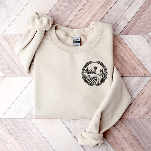 C & Win Sports Prairie Harvest Sweatshirt-Manitoba - C & Win Sports