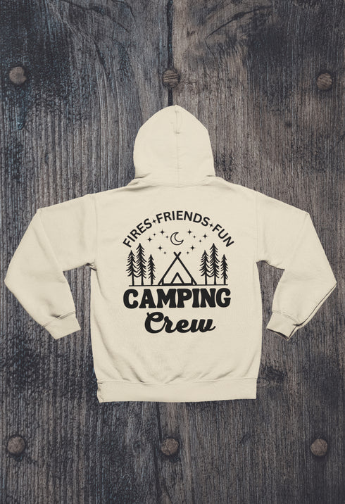 C & Win Sports Camping Crew Hoodie - C & Win Sports