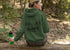 C & Win Sports Happy Camper Double Sided Hoodie Military Green / S - C & Win Sports