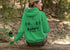 C & Win Sports Happy Camper Double Sided Hoodie Irish Green / S - C & Win Sports