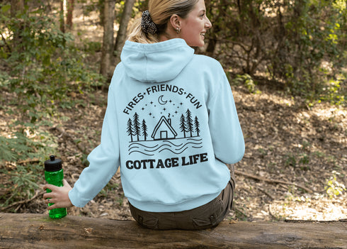 C & Win Sports Cottage Life Hoodie - C & Win Sports