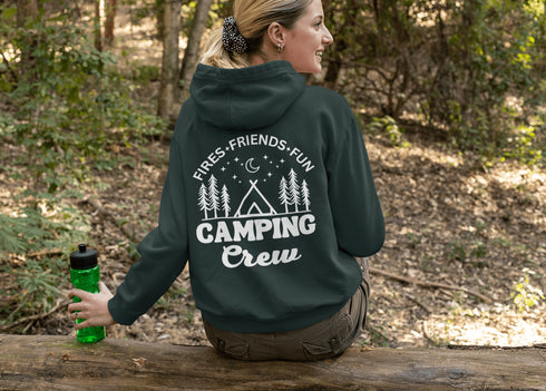 C & Win Sports Camping Crew Hoodie ( Double Sided) - C & Win Sports