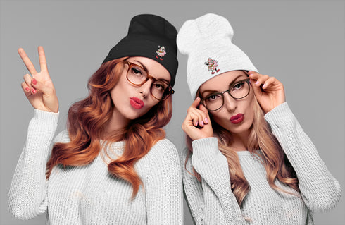 C & Win Sports Christmas Tree Cuffed Beanie - C & Win Sports