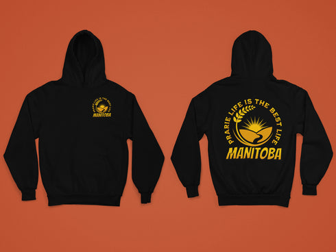 C & Win Sports Prairie Life Hoodie-Manitoba - C & Win Sports