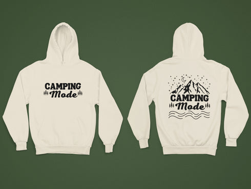 C & Win Sports Camping Mode Double Sided Hoodie - C & Win Sports
