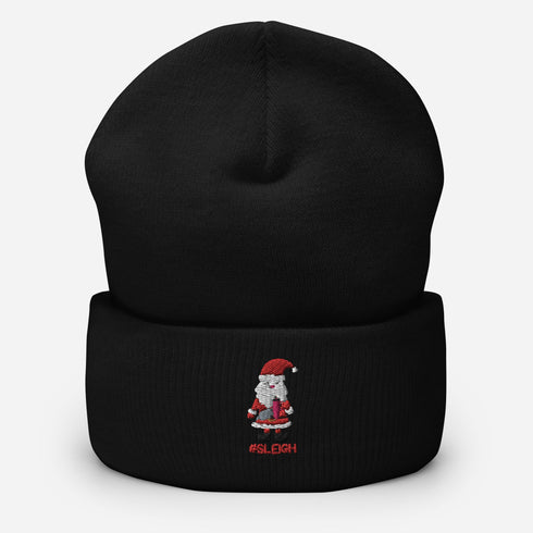 C & Win Sports #SLEIGH Cuffed Beanie - C & Win Sports