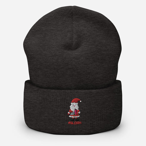 C & Win Sports #SLEIGH Cuffed Beanie - C & Win Sports