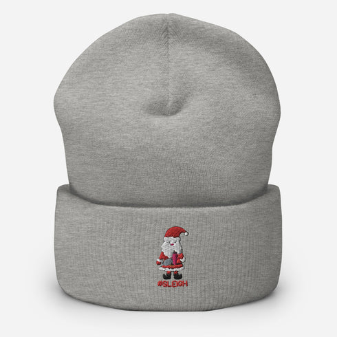 C & Win Sports #SLEIGH Cuffed Beanie - C & Win Sports
