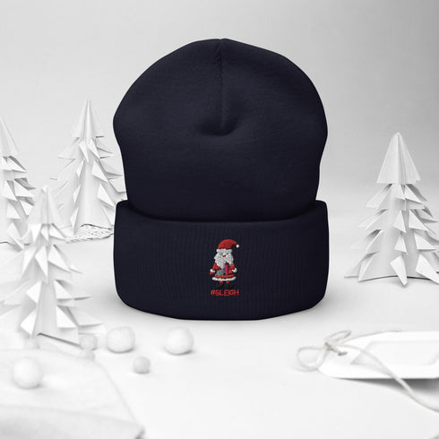 C & Win Sports #SLEIGH Cuffed Beanie - C & Win Sports