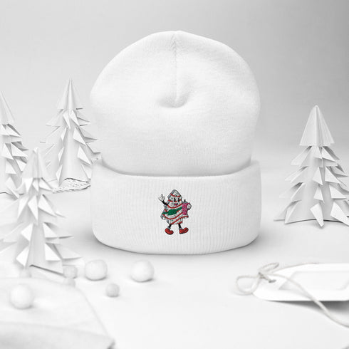 C & Win Sports Christmas Tree Cuffed Beanie - C & Win Sports