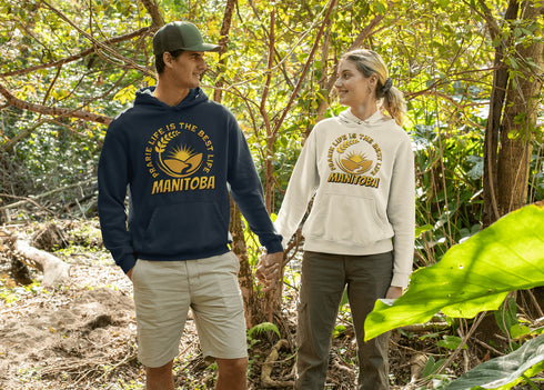 C & Win Sports Prairie Life Hoodie-Manitoba - C & Win Sports