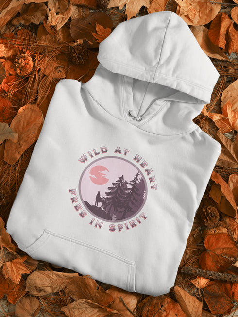 C & Win Sports Wild At Heart Free In Spirit Hoodie - C & Win Sports