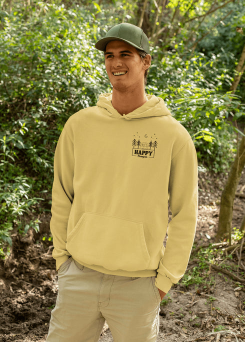 C & Win Sports Happy Camper Double Sided Hoodie - C & Win Sports