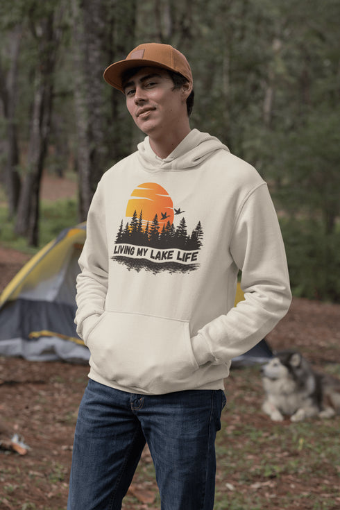 Discover the essence of Canadian wilderness with our exclusive Customizable Lake Hoodie Collection, meticulously designed to envelop you in the serene beauty of Manitoba and Ontario's most captivating lakes.