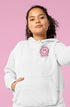 Introducing the latest must-have in your wardrobe that's guaranteed to turn frowns upside down: the Happy Face Hoodie emblazoned with the cheer-spreading command, "Smile...Pass it on." This isn't just any ordinary hoodie; it's your ticket to becoming a walking, talking (and very cozy) ambassador of joy!