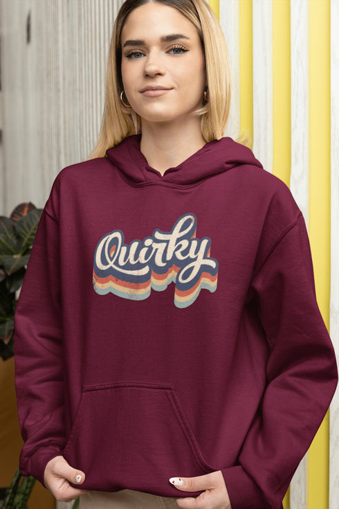 C & Win Sports Quirky Hoodie Maroon / S - C & Win Sports