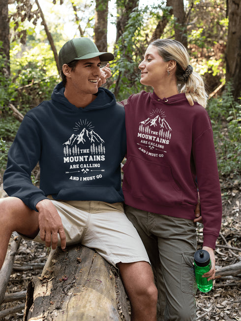 C & Win Sports The Mountains Are Calling Hoodie - C & Win Sports