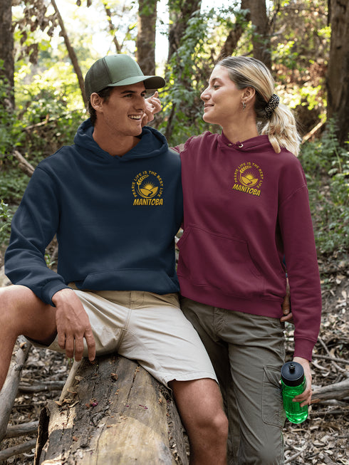 C & Win Sports Prairie Life Hoodie-Manitoba - C & Win Sports