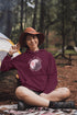 C & Win Sports Wild At Heart Free In Spirit Hoodie Maroon / S - C & Win Sports