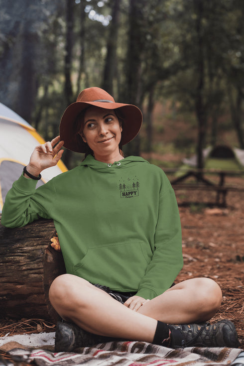 C & Win Sports Happy Camper Double Sided Hoodie - C & Win Sports