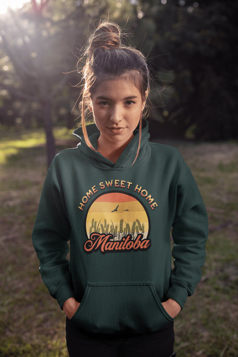 C & Win Sports Home Sweet Home Hoodie Forest Green / S - C & Win Sports