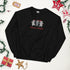 C & Win Sports Meowy Catmas Embroidered Sweatshirt - C & Win Sports