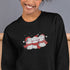 C & Win Sports Embroidered Christmas Cat Sweatshirt - C & Win Sports