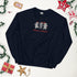 C & Win Sports Meowy Catmas Embroidered Sweatshirt - C & Win Sports