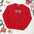 C & Win Sports Meowy Catmas Embroidered Sweatshirt - C & Win Sports