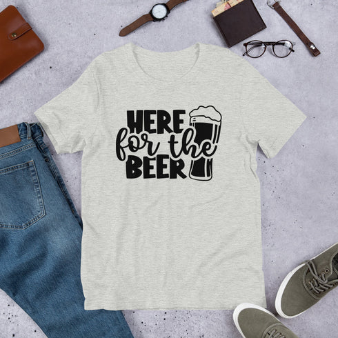 Here For The Beer T-Shirt