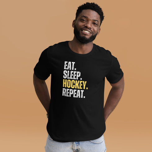 Eat. Sleep. Hockey. Repeat T-Shirt