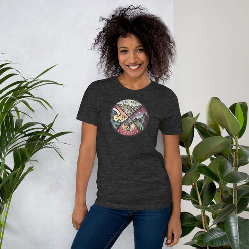 This stylish tee features a captivating Earth Element graphic, showcasing the beauty and vitality of our planet.