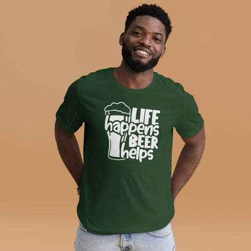 Life Happens Beer Helps T-Shirt