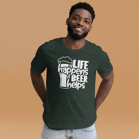 Life Happens Beer Helps T-Shirt