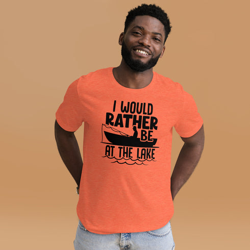 I Would Rather Be At The Lake Tee