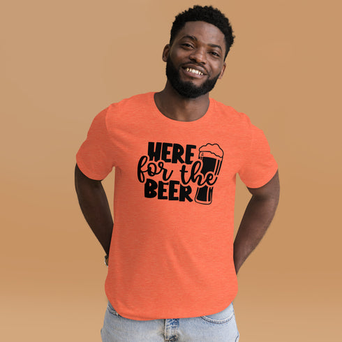 Here For The Beer T-Shirt